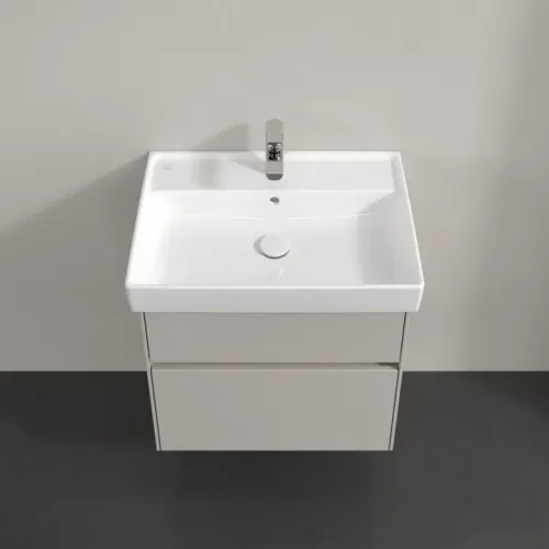 Villeroy & Boch Collaro Тумба под раковину, 2 выдвижных ящика, 604 x 546 x 444 mm, Soft Grey C00900VK