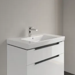 Villeroy & Boch Subway 2.0 Pаковина для установки на тумбу, 800 x 475 x 175 mm, Альпийский белый, с переливом 71758001