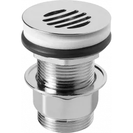 Villeroy & Boch Аксессуары Незапираемый донный клапан с решеткой, 73 x 174 x 51 mm, Хромированный 87985061