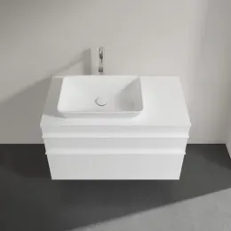 Villeroy & Boch Venticello Тумба под раковину, 2 выдвижных ящика, 957 x 606 x 502 mm, Glossy White / Glossy White A94202DH