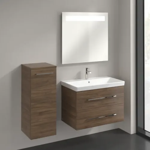 Villeroy & Boch Avento Шкаф Боковой, 1 дверь, 347 x 888 x 405 mm, Arizona Oak A89500VH