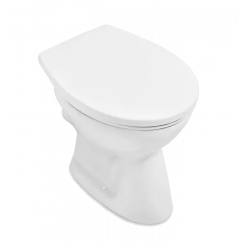 Villeroy & Boch O.novo Унитаз с открытым смывным краем, напольный, Альпийский белый 7618R001