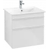 Villeroy & Boch Venticello Тумба под раковину, 2 выдвижных ящика, 603 x 590 x 502 mm, Glossy White / Glossy White A92402DH