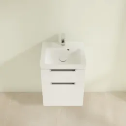 Villeroy & Boch Subway 2.0 Тумба под раковину, 2 выдвижных ящика, 440 x 590 x 351 mm, White Matt A90600MS