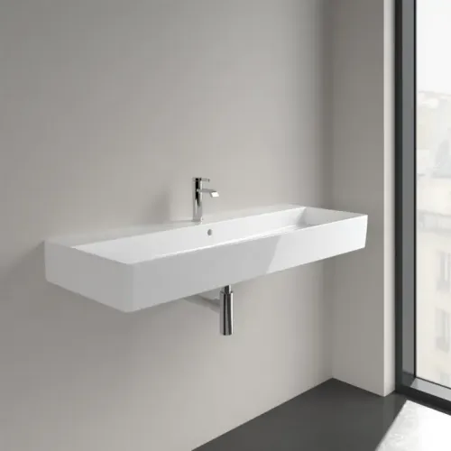 Villeroy & Boch Memento 2.0 Pаковина, 1200 x 470 x 150 mm, Альпийский белый, с переливом 4A22C501
