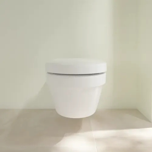 Villeroy & Boch ViCare Унитаз с открытым смывным краем ViCare, настенный, Альпийский белый 5649R001
