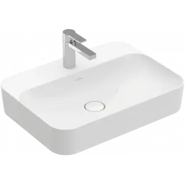 Villeroy & Boch Finion Раковина для установки на столешницу, 600 x 445 x 115 mm, Альпийский белый CeramicPlus, без перелива 414261R1