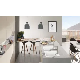 Villeroy & Boch Subway 50 S flat Мойка, включая Комплект слива с ручным управлением, выкл Керамика, 490 x 475 mm, Альпийский белый CeramicPlus 33151FR1