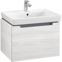 Villeroy & Boch Subway 2.0 Тумба под раковину, 1 выдвижной ящик, 587 x 420 x 454 mm, White Wood A68710E8
