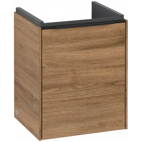 Villeroy & Boch Subway 3.0 Тумба под раковину, 1 дверь, 351 x 429 x 309 mm, Oak Kansas C58401RH