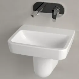 Villeroy & Boch O.novo Раковина компактная, 450 x 370 x 160 mm, Альпийский белый, без перелива 43444801