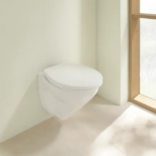 Villeroy & Boch O.novo Унитаз с открытым смывным краем Compact, Альпийский белый 7667R001