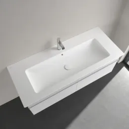 Villeroy & Boch Venticello Pаковина для установки на тумбу, 1200 x 500 x 175 mm, Stone White CeramicPlus, с переливом 4104CLRW