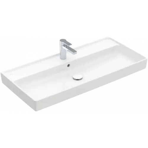 Villeroy & Boch Collaro Pаковина для установки на тумбу, 1000 x 470 x 160 mm, Альпийский белый, с переливом 4A33A501