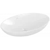 Villeroy & Boch Loop & Friends Раковина для установки на столешницу, 620 x 420 x 120 mm, Альпийский белый, с переливом 4A480001