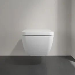 Villeroy & Boch Venticello Сиденье с крышкой для унитаза, с функцией автоматического опускания (SoftClosing), со снимаемым сиденьем (QuickRelease), Stone White 8M22S1RW