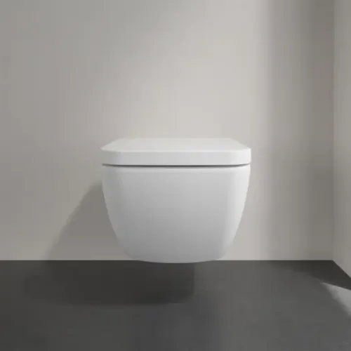 Villeroy & Boch Venticello Сиденье с крышкой для унитаза, с функцией автоматического опускания (SoftClosing), со снимаемым сиденьем (QuickRelease), Stone White 8M22S1RW
