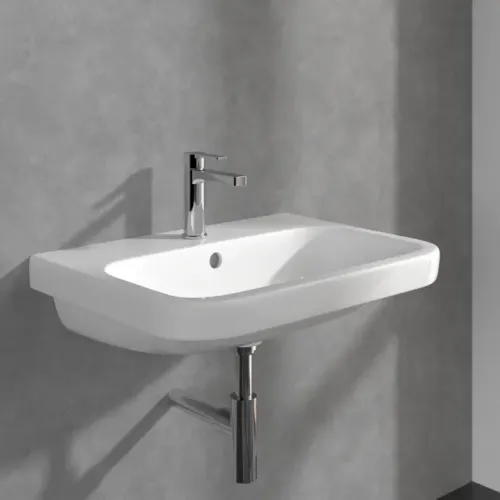 Villeroy & Boch Architectura Смеситель для раковины однорычажный без Выдвижной механизм слива, Хром TVW10300400161