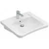 Villeroy & Boch ViCare Pаковина ViCare, 650 x 550 x 190 mm, Альпийский белый CeramicPlus, с переливом 517867R1