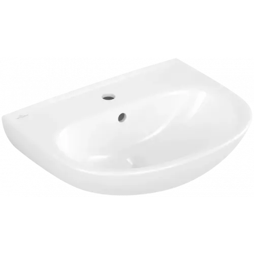 Villeroy & Boch O.novo Pаковина, 550 x 440 x 180 mm, Альпийский белый, с переливом 4A405501