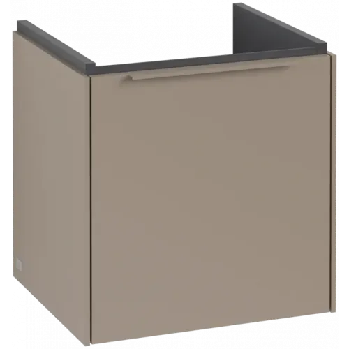Villeroy & Boch Subway 3.0 Тумба под раковину, 1 дверь, 423 x 429 x 378 mm, Taupe C58202VM