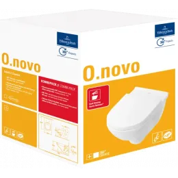 Villeroy & Boch O.novo Комбинированная упаковка, настенный, Альпийский белый CeramicPlus 5660H1R1