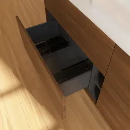 Villeroy & Boch Finion Тумба под раковину, 4 выдвижных ящика, 1600 x 603 x 501 mm, Walnut Veneer F73100GN