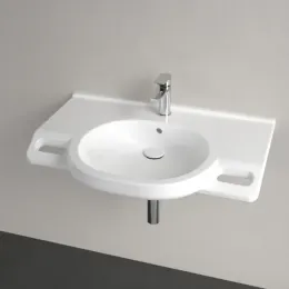 Villeroy & Boch ViCare Pаковина ViCare, 810 x 560 x 185 mm, Альпийский белый, с переливом 41208001