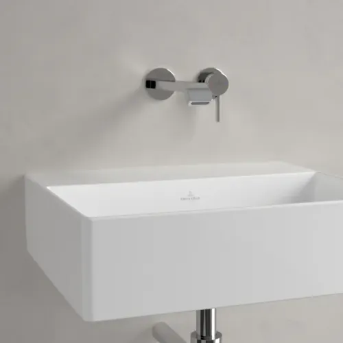 Villeroy & Boch Memento 2.0 Pаковина, 500 x 420 x 140 mm, Альпийский белый, без перелива, шлифованный 4A225F01