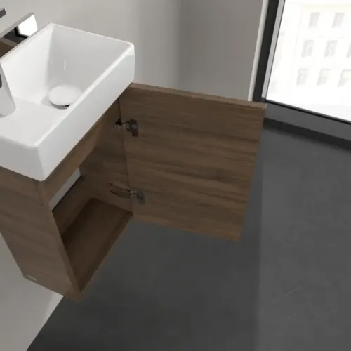 Villeroy & Boch Avento Тумба под раковину, 1 дверь, 340 x 514 x 234 mm, Arizona Oak A87601VH