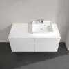 Villeroy & Boch Collaro Тумба под раковину, с подсветкой, 4 выдвижных ящика, 1200 x 548 x 500 mm, Glossy White / Glossy White C072B0DH
