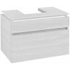 Villeroy & Boch Legato Тумба под раковину, 2 выдвижных ящика, 800 x 550 x 500 mm, White Wood / White Wood B73400E8