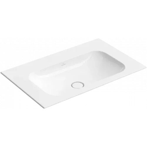 Villeroy & Boch Finion Pаковина для установки на тумбу, 800 x 500 x 160 mm, Альпийский белый CeramicPlus, без перелива, нешлифованный 416483R1