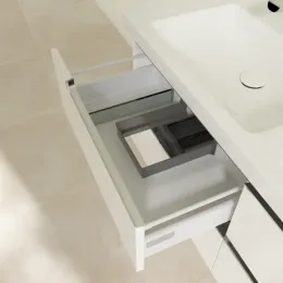 Villeroy & Boch Subway 2.0 Тумба под раковину, 4 выдвижных ящика, 1287 x 520 x 449 mm, Glossy White A69910DH