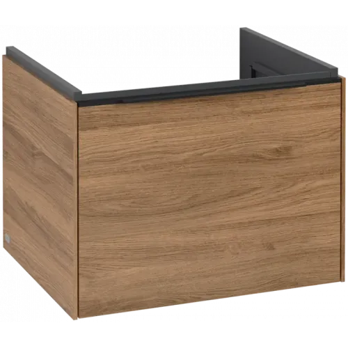 Villeroy & Boch Subway 3.0 Тумба под раковину, 1 выдвижной ящик, 572 x 429 x 478 mm, Oak Kansas C57701RH