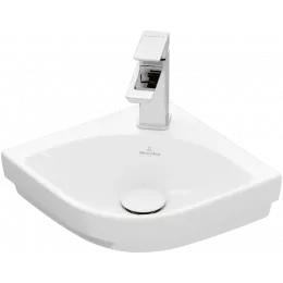 Villeroy & Boch Subway 3.0 Угловая раковина, 320 x 320 x 145 mm, Альпийский белый, без перелива, нешлифованный 43714601