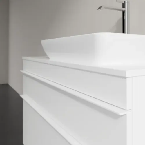 Villeroy & Boch Venticello Тумба под раковину, 2 выдвижных ящика, 957 x 606 x 502 mm, Glossy White / Glossy White A94302DH