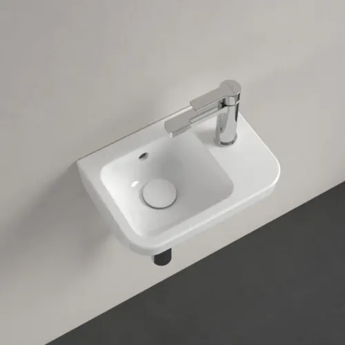 Villeroy & Boch Architectura Раковина компактная, 360 x 260 x 140 mm, Альпийский белый CeramicPlus, с переливом 437336R1