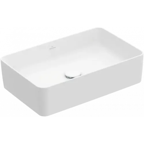 Villeroy & Boch Collaro Раковина для установки на столешницу, 560 x 360 x 145 mm, Stone White CeramicPlus, без перелива 4A2056RW