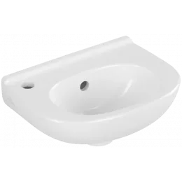 Villeroy & Boch O.novo Раковина компактная, 360 x 270 x 160 mm, Альпийский белый, с переливом 53603901