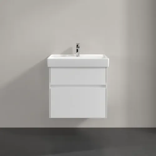 Villeroy & Boch Collaro Тумба под раковину, с подсветкой, 2 выдвижных ящика, 604 x 546 x 444 mm, Glossy White C009B0DH