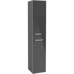 Villeroy & Boch Avento Шкаф-пенал, 2 двери, 350 x 1760 x 404 mm, Стекло серое A89400B1