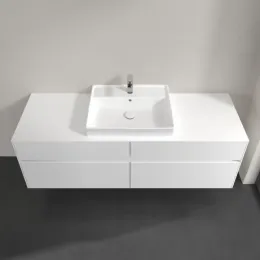 Villeroy & Boch Collaro Тумба под раковину, 4 выдвижных ящика, 1600 x 548 x 500 mm, White Matt / White Matt C02500MS