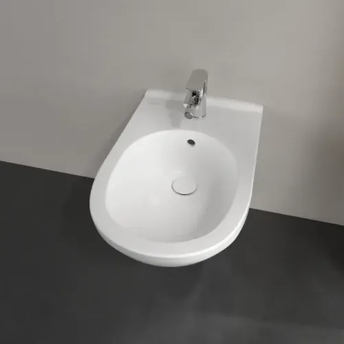 Villeroy & Boch O.novo Биде, настенный, 360 x 560 mm, Альпийский белый 54600001