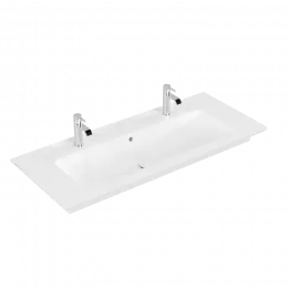 Villeroy & Boch Venticello Pаковина для установки на тумбу, 1200 x 500 x 175 mm, Stone White CeramicPlus, с переливом 4104CKRW