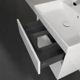 Villeroy & Boch Collaro Тумба под раковину, с подсветкой, 2 выдвижных ящика, 554 x 546 x 444 mm, Glossy White C008B0DH