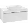 Villeroy & Boch Venticello Тумба под раковину, 1 выдвижной ящик, 957 x 436 x 502 mm, Glossy White / Glossy White A94601DH