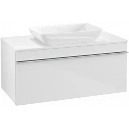 Villeroy & Boch Venticello Тумба под раковину, 1 выдвижной ящик, 957 x 436 x 502 mm, Glossy White / Glossy White A94601DH