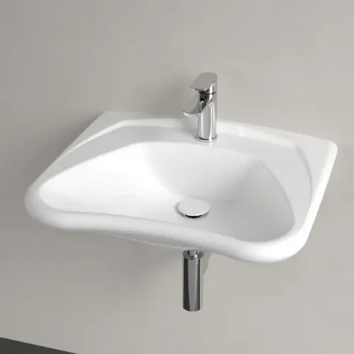 Villeroy & Boch ViCare Pаковина ViCare, 600 x 490 x 170 mm, Альпийский белый, без перелива 71196101