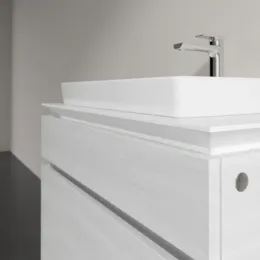 Villeroy & Boch Legato Тумба под раковину, 2 выдвижных ящика, 800 x 550 x 500 mm, White Wood / White Wood B67900E8